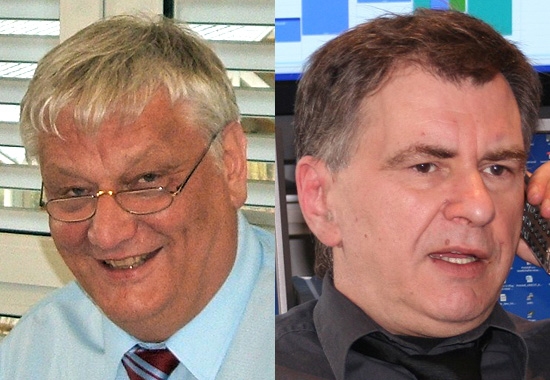 Sie werden keine Freunde mehr: Schmetterling-Boss Willi Müller und Ypsilon-Chef Hans-Joachim Klenz