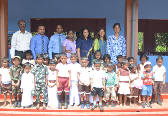 Die neu eröffnete Piyawara Community Pre-School