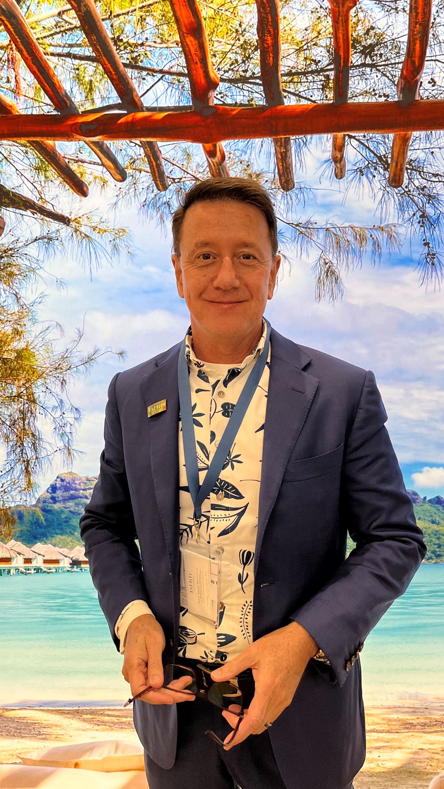 Jean-Marc Mocellin, Generaldirektor von Tahiti Tourisme