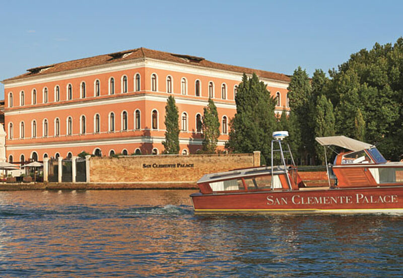 Das San Clemente Palace Kempinski Venice liegt zehn Bootsminuten von der Piazza San Marco entfernt