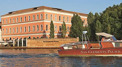 Das San Clemente Palace Kempinski Venice liegt zehn Bootsminuten von der Piazza San Marco entfernt