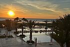 Abendstimmung im Hilton Beach Resort Taghazout