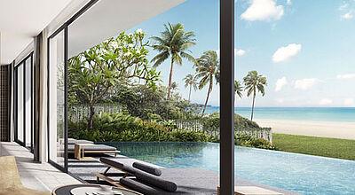 Im Mai wird mit dem Alila Villas Koh Russey Premiere in Kambodscha gefeiert