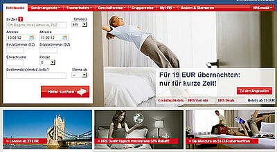 Marktführer: Im Online-Geschäft vermittelt HRS in Deutschland mit Abstand die meisten Hotelbetten