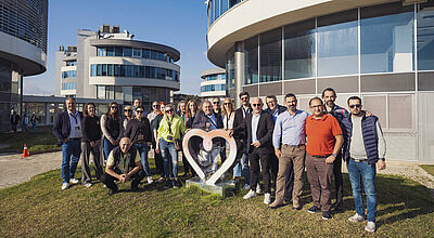 Auch der Besuch der Anex-Zentrale in Antalya stand auf dem Programm