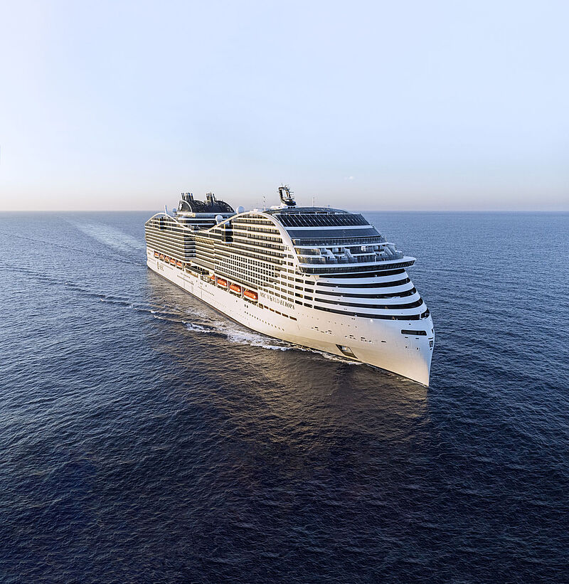 Die Konditionen für den Verkauf von MSC-Kreuzfahrten bleiben für 2024 unverändert
