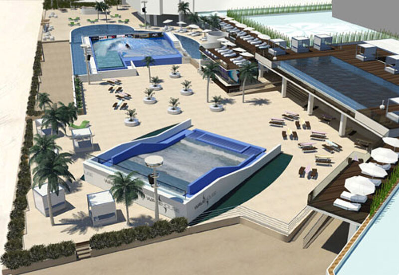 Bald können die Urlauber auf Mallorca auch surfen