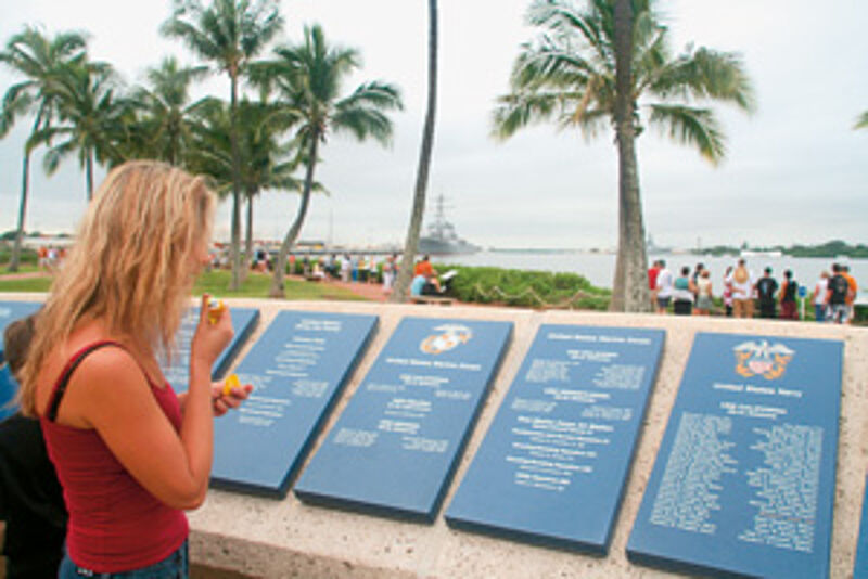 Die Geschichte von Pearl Harbor interessiert viele Hawaii-Besucher.