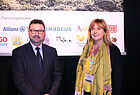 TSS-Chef Manuel Molina mit Rosa Sanchez, Tourismusverantwortliche der andalusischen Stadt Malaga