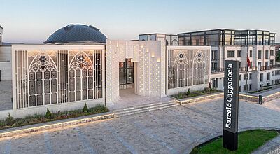 Das Barcelo Cappadocia bietet auch 19 Höhlenzimmer