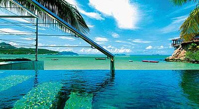 Gerade von Conde-Nast Traveller zum „Besten Hotel der Welt“ 2016 gekürt: das Hotel Eden Rock auf der Karibikinsel St. Barth