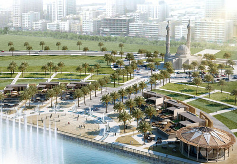 Sharjah – hier die Waterfront – will auf dem deutschen Markt bekannter werden