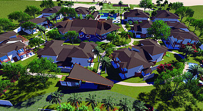 Im Hotel Campo Bahia an der Nordostküste Brasiliens wird die deutsche DFB-Elf ab 7. Juni wohnen