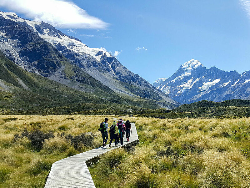 Auch viele deutsche Touristen kehren wieder nach Neuseeland zurück. Foto: Skyimages/istockphoto