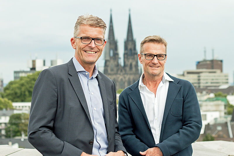 Feilen am Portfolio von Viamonda und bauen den Vertrieb aus: Viamonda-Gründer Michael Tenzer und Hans Emde