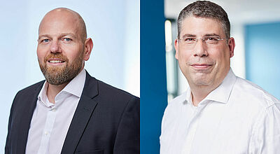Neue Posten bei TUI 4U bekleiden Florian Fleischer (links) und Jens Alker
