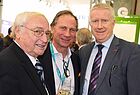 Horst Ebel (Ebel Touristik) mit Oliver Gerhardt (Dertour Golfclub) und Kevin Keogh (DER Touristik)
