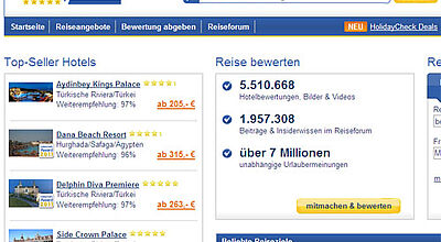 Holidaycheck.de will gegen Fälscher vorgehen