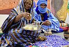 Abstecher in eine andere Welt: Am Stand von Mauretanien