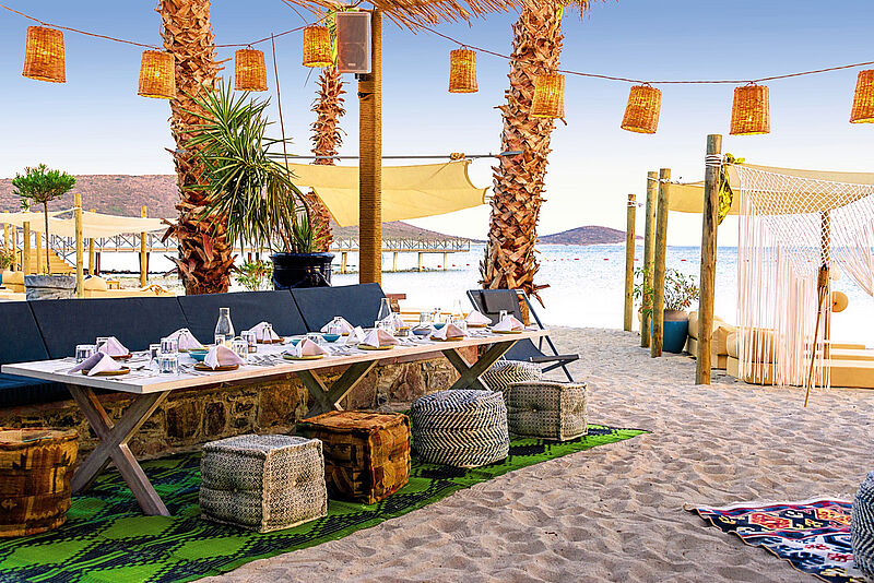 Das Karaiba Alacati Beach Resort liegt in Alacati direkt am Strand