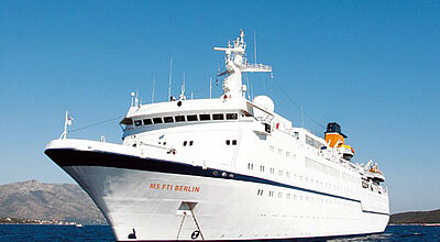 Das "Traumschiff" Berlin fährt seit dieser Saison für den neuen Veranstalter FTI Cruises