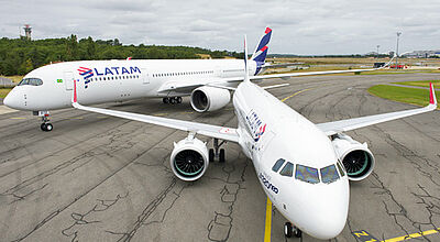 Fast 30 neue Strecken in Lateinamerika führt Latam in diesem Jahr ein