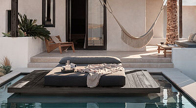 Das Casa Cook Mykonos hat nur 26 Zimmer