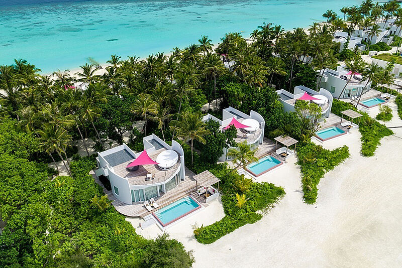 Zum Lux North Male Atoll gehören 67 Villen