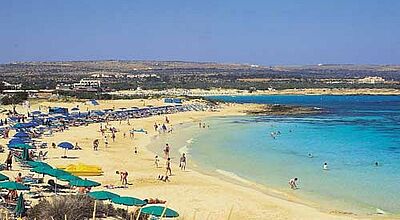 Die Mittelmeerinsel Zypern punktet mit der saubersten Wasserqualität europaweit. Foto: