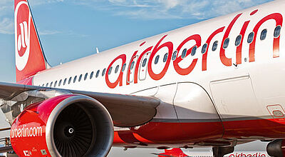 Die Zahl der Entschädigungsforderungen an Air Berlin stiegen in der ersten Jahreshälfte um 54 Prozent