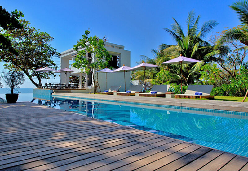 Pool mit Aussicht im neuen Centara Q Resort Rayong