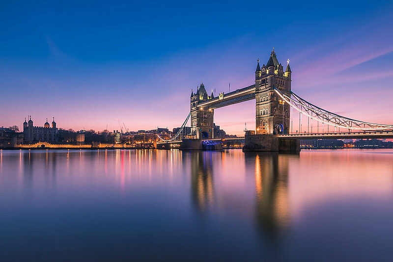 Die Städte Großbritanniens – im Bild London – werden in der Kampagne mit neuen und außergewöhnlichen Reiseerlebnissen vorgestellt