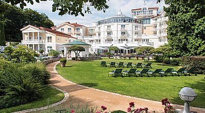Alle Travel Charme Hotels sind nun über Dertour buchbar – im Bild das Travel Charme Strandidyll Heringsdorf auf Usedom