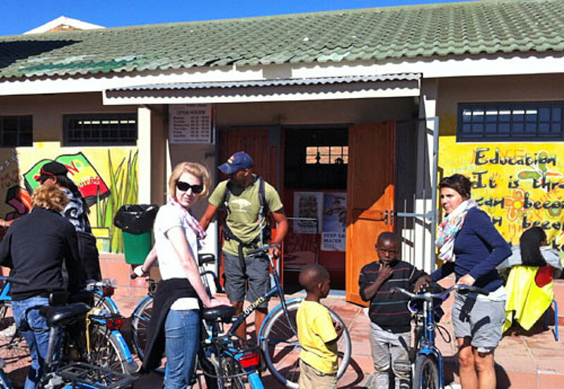 Teilnehmer des Seminarkonzepts „Erlebbare Nachhaltigkeit“ auf Inforeise in Südafrika