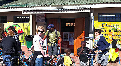 Teilnehmer des Seminarkonzepts „Erlebbare Nachhaltigkeit“ auf Inforeise in Südafrika