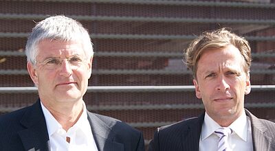 Hartmut Höhn und Rainer Hageloch: Der AER-Vorstand stellte auf der Jahrestagung in Köln neue Marketing- und Technik-Tools vor