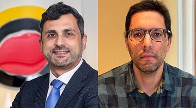 Porträt zweier Herren mit unterschiedlichem Alter