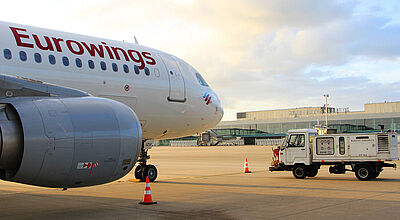Eurowings Holidays bietet künftig in Zusammenarbeit mit Dertour Pauschalpakete für Kurzentschlossene an. Foto: Eurowings