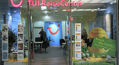 TUI Reisecenter – hier ein Büro in Magdeburg – baut die Präsenz weiter aus