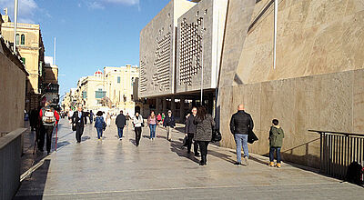 Der neue Eingang für eine alte Stadt: Renzo Pianos Meisterwerk.