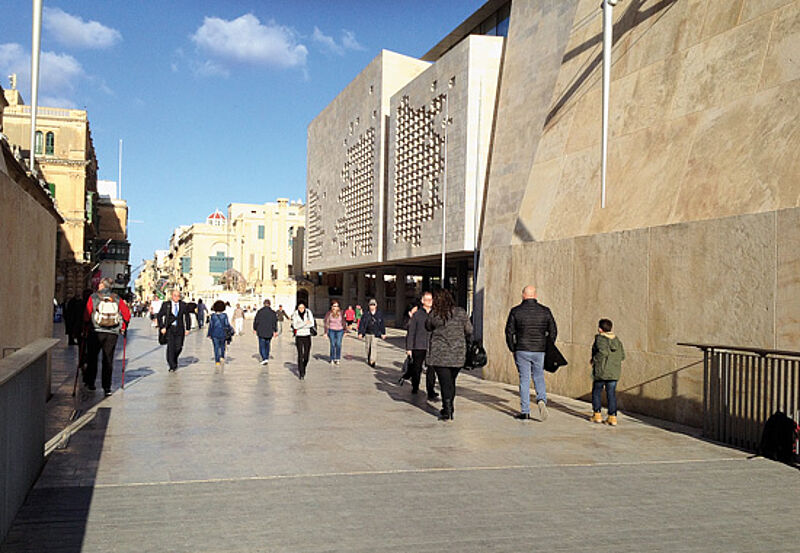 Der neue Eingang für eine alte Stadt: Renzo Pianos Meisterwerk.