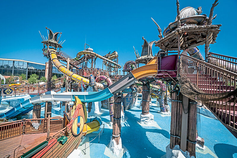 Auch der „Rulantica“-Wasserpark ist vom Brand nicht betroffen. Foto: Europa-Park