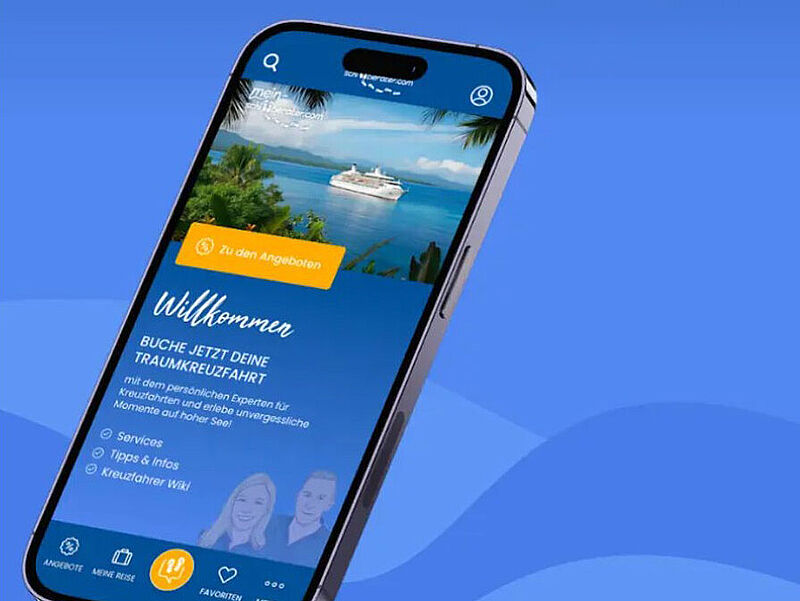 Die App von Mein Schiffberater wurde um eine neue, innovative Funktion erweitert. Screenshot: ta Die App von Mein Schiffberater wurde um eine neue, innovative Funktion erweitert. Screenshot: ta