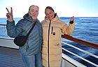 Ponant-Vertreterin Marlise Eijking (links) mit Reisebüro-Inhaberin Susanne Najid