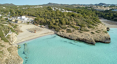 Die malerische Bucht Cala Domingos Petit auf Mallorca