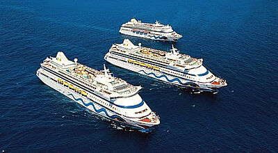 Mit einer Schiffsparade will Aida Cruises 2012 das jüngste Flottenmitglied präsentieren