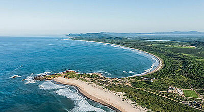 An diesem Strand an der mexikanischen Pazifikküste entsteht das Six Senses Xala. Foto: Six Senses