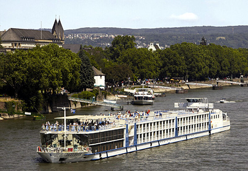 Auch im nächsten Jahr auf Rhein und Mosel unterwegs: Transocean-Schiff Bellevue