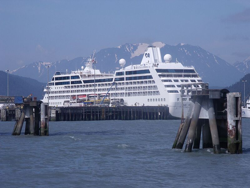 Alaska – im Bild der Ort Seward – bereist Princess Cruises auch 2023 mit sechs Schiffen. Foto: ck