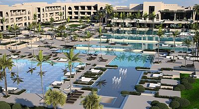 Im Riu Taghazout wird es eine große Pool-Landschaft geben